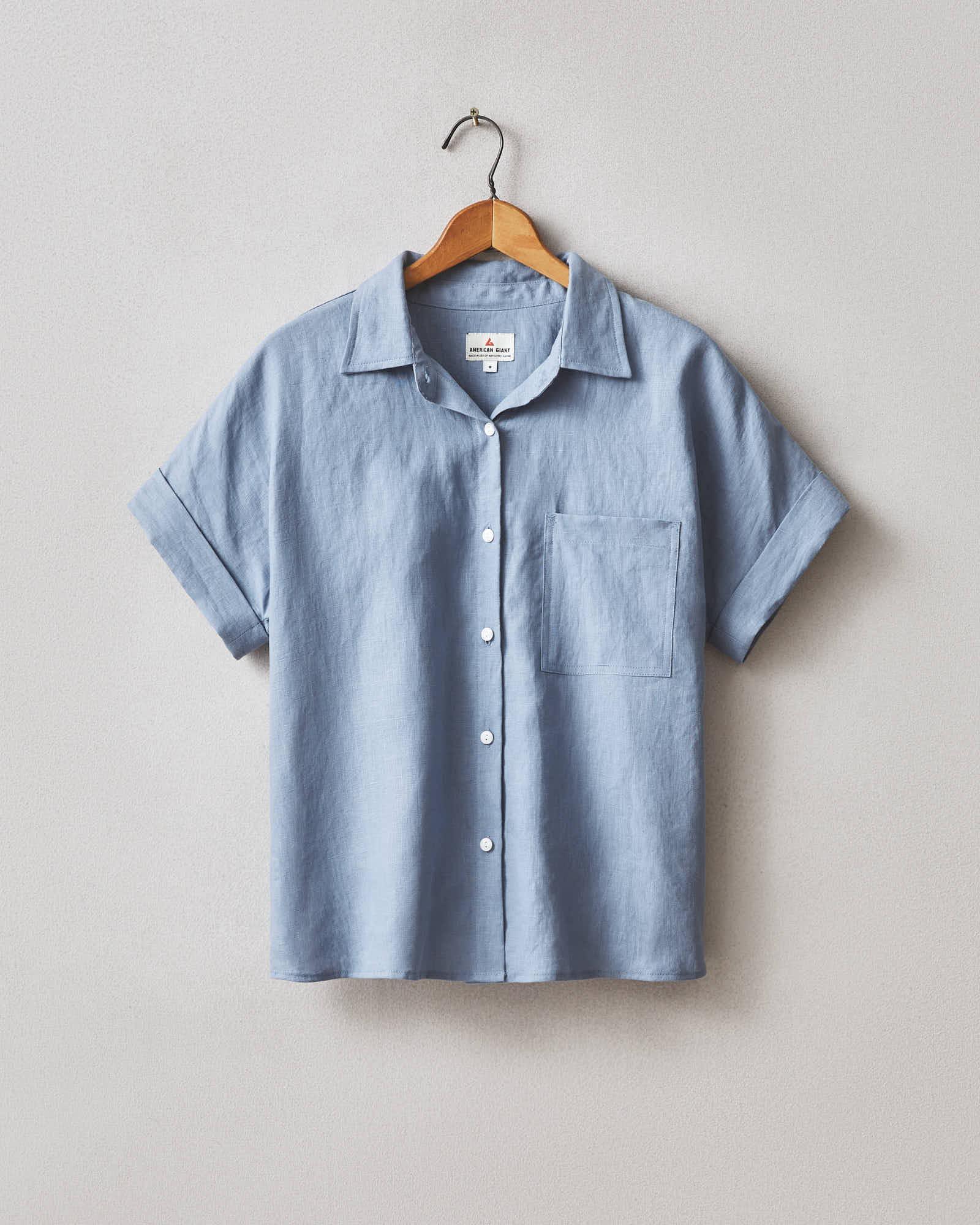 Easy Linen Shirt - Beach Horizon Product Image