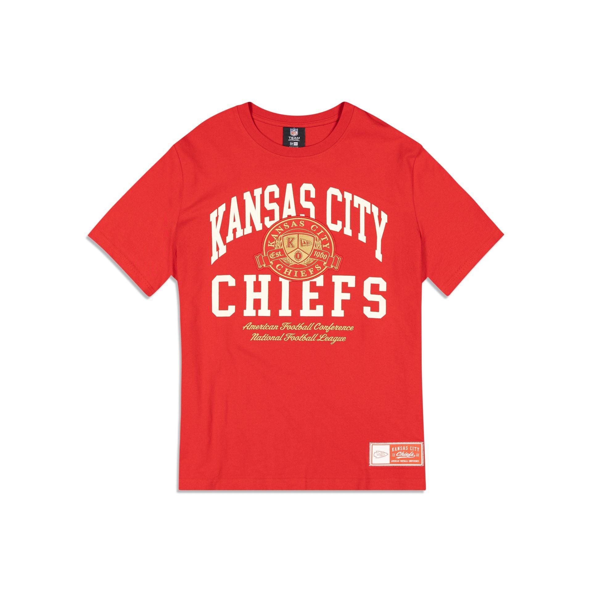 Kansas City Chiefs Letterman Classic T-Shirt Male Product Image