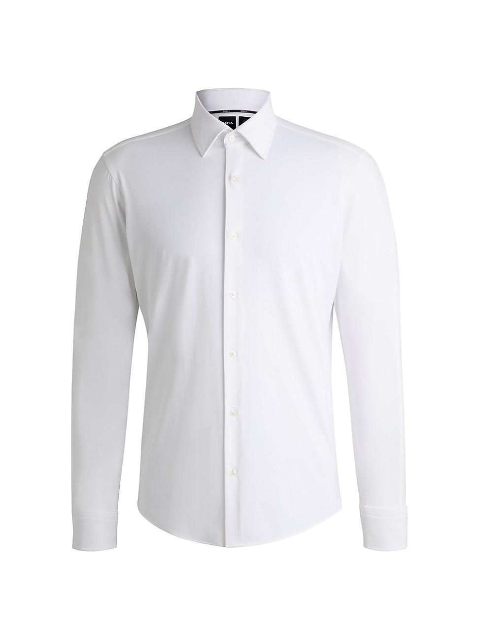 Mens Regular Fit Shirt in Performance Stretch Fabric Product Image