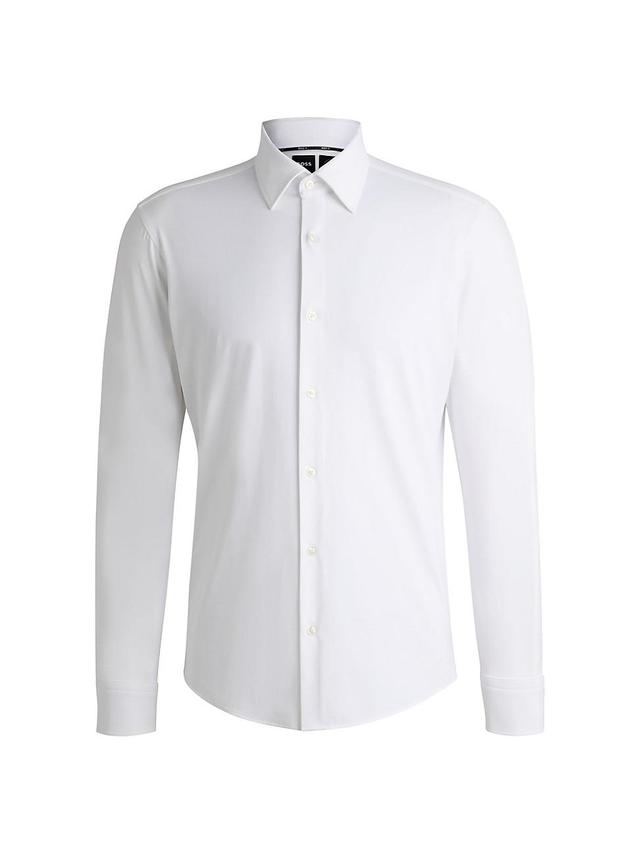 Mens Regular Fit Shirt in Performance Stretch Fabric Product Image