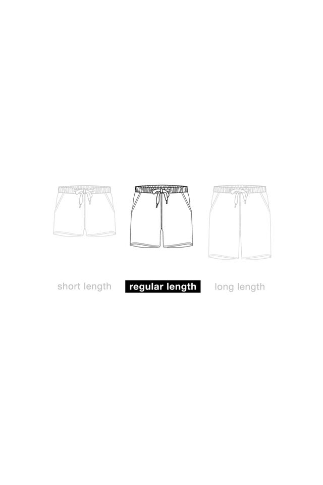 STRUCTURED REGULAR SWIM SHORTS Product Image