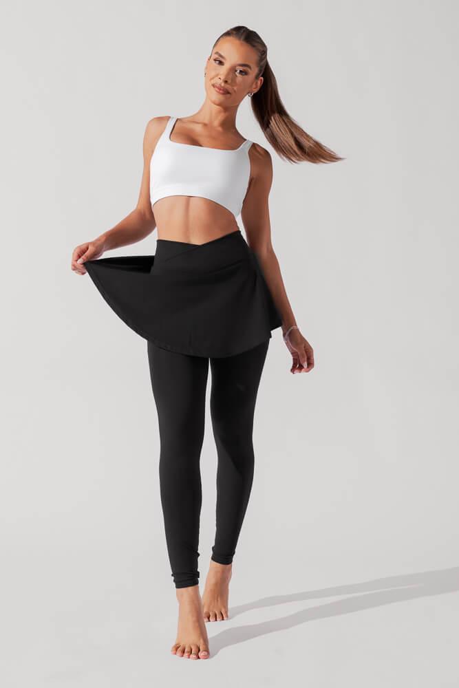 Crisscross Hourglass® Sklegging - Black Product Image