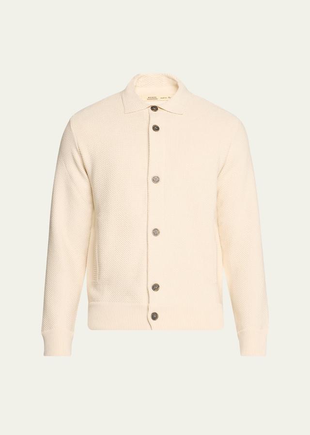 Mens Silk Cotton Overshirt Product Image