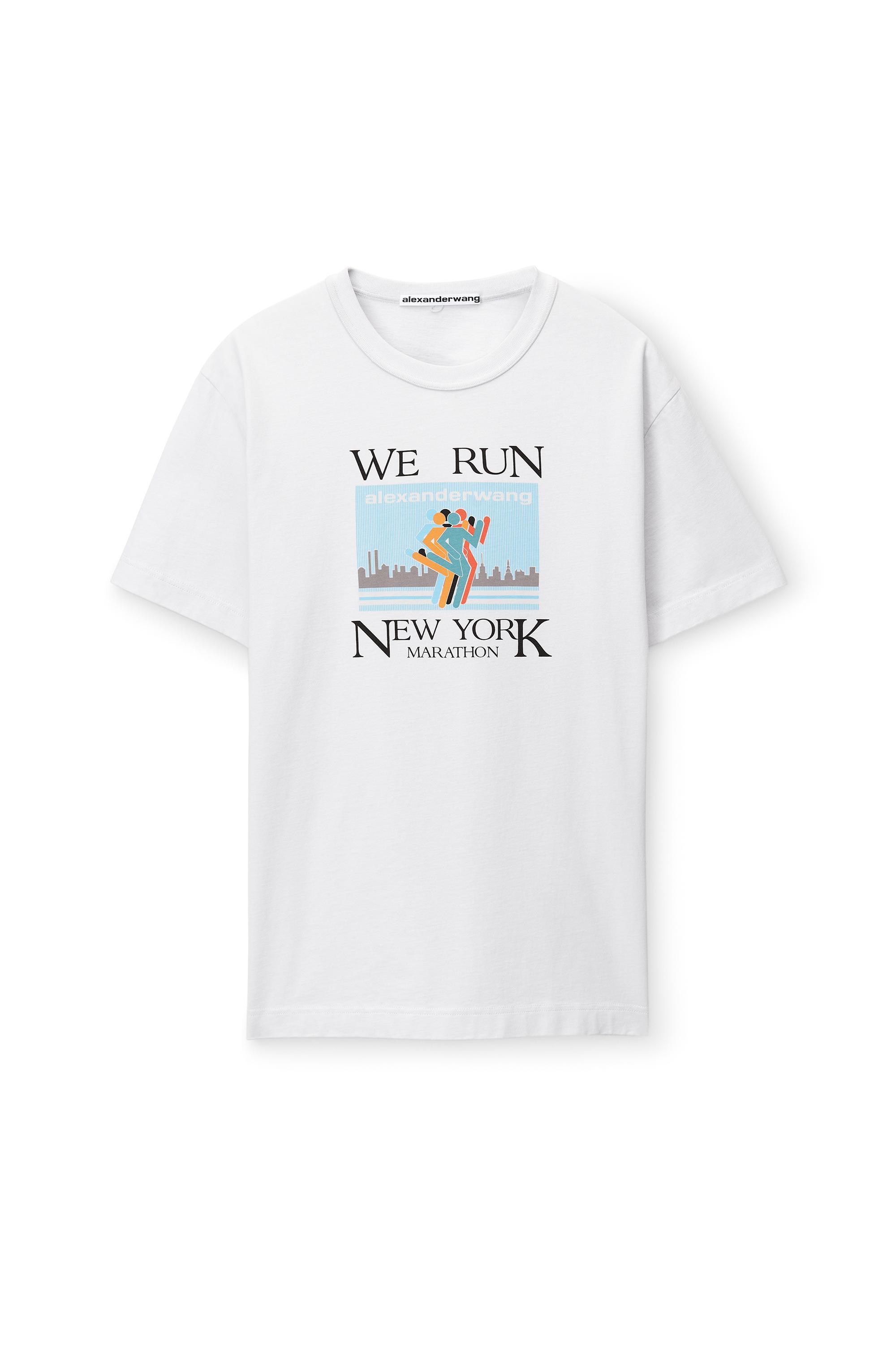 Marathon Tee In Compact Jersey Product Image