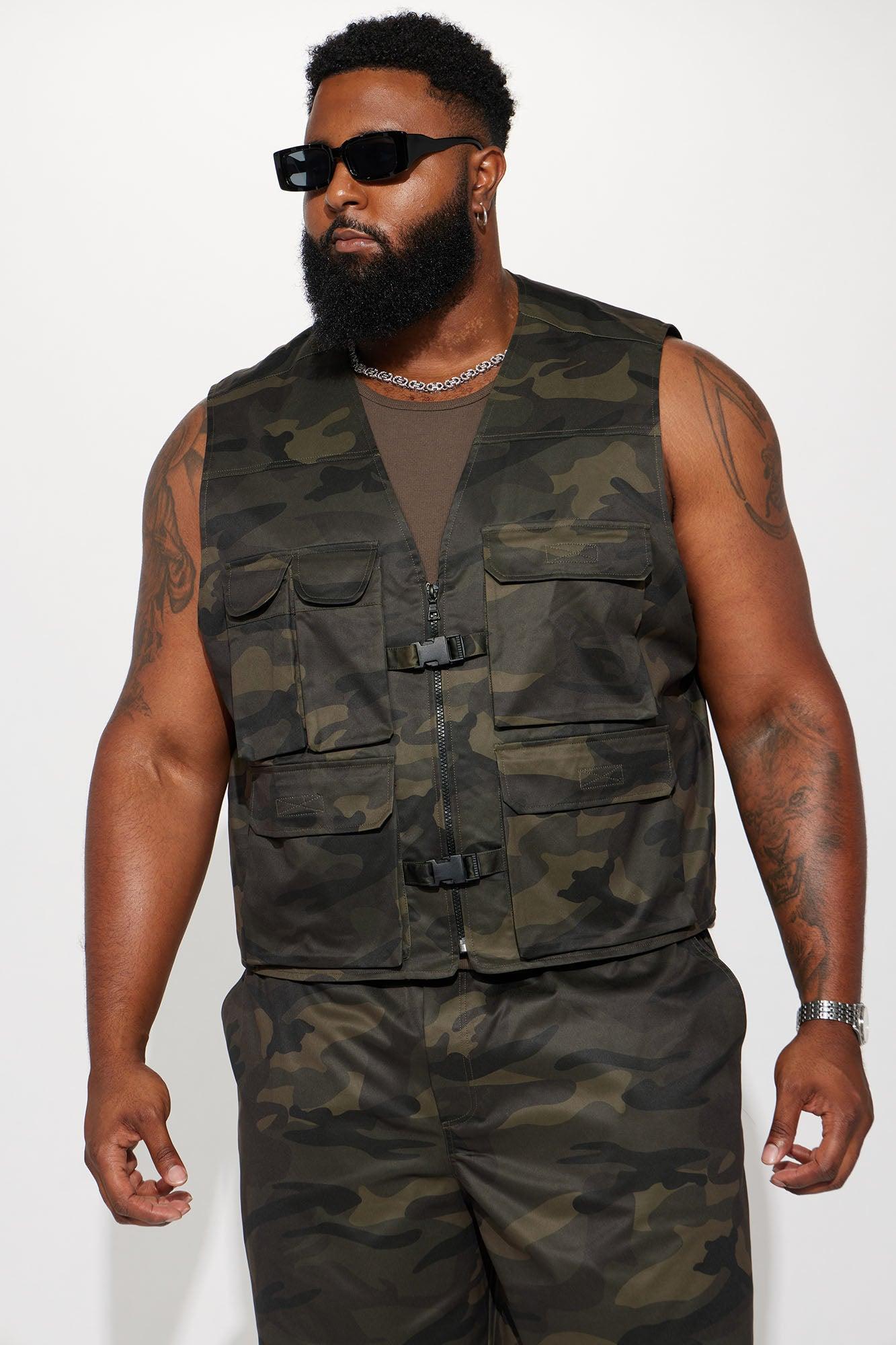 What Else Camo Cargo Vest - Camouflage Product Image