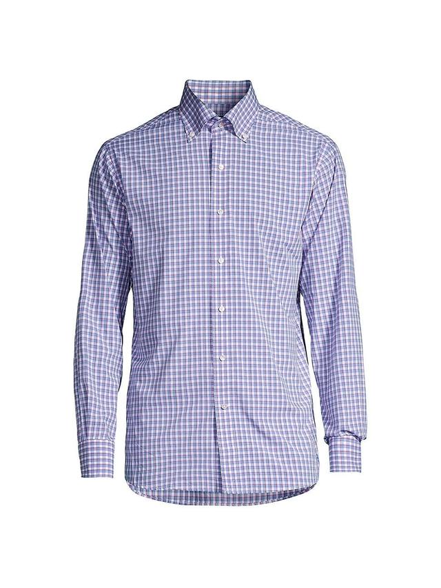 Mens Crown Crafted Cole Performance Poplin Sport Shirt Product Image