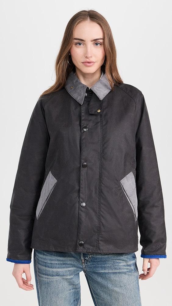 Flower Mountain Barbour x Flower Mountain Transport Wax Jacket | Shopbop Product Image