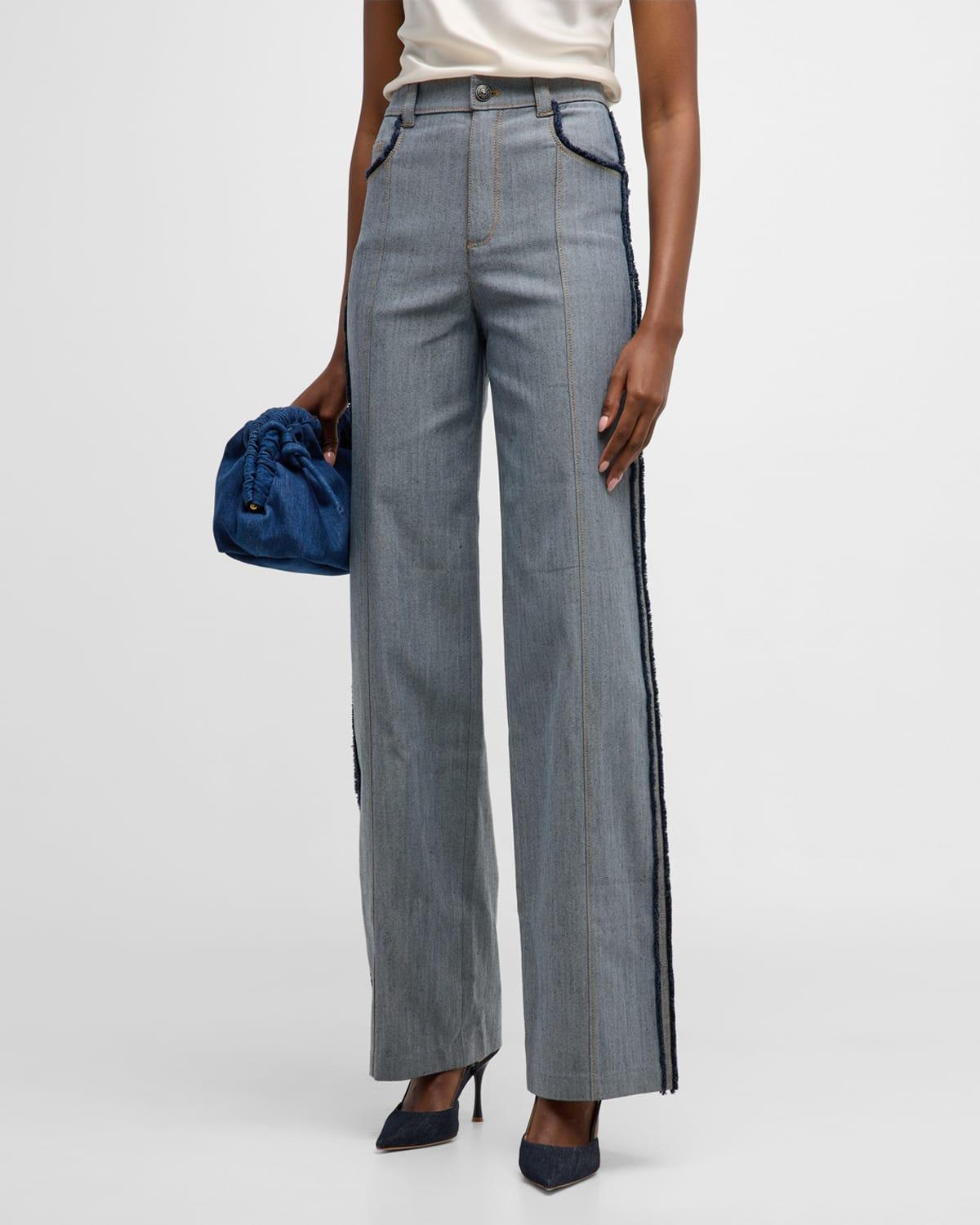 Cinq  Sept Francine Wide Leg Jeans Product Image