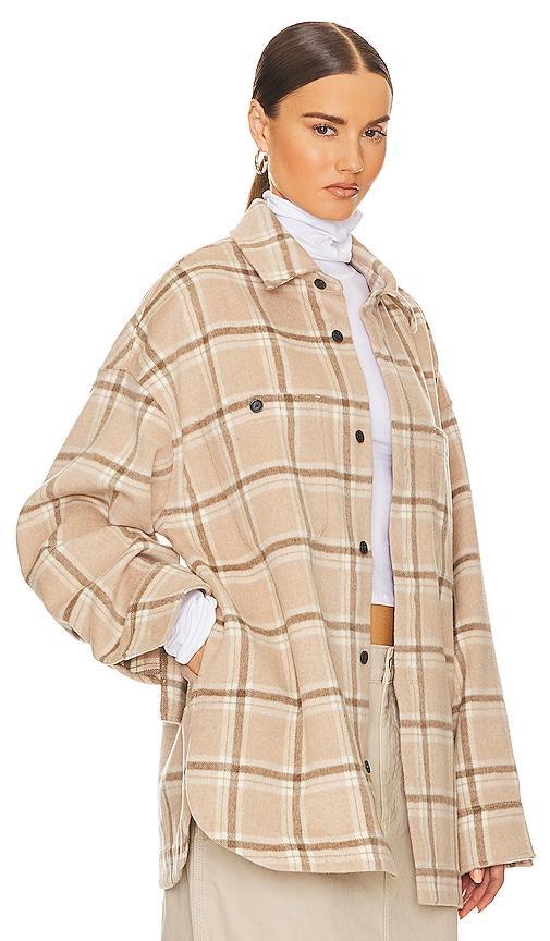 Plaid Flannel Overshirt Product Image