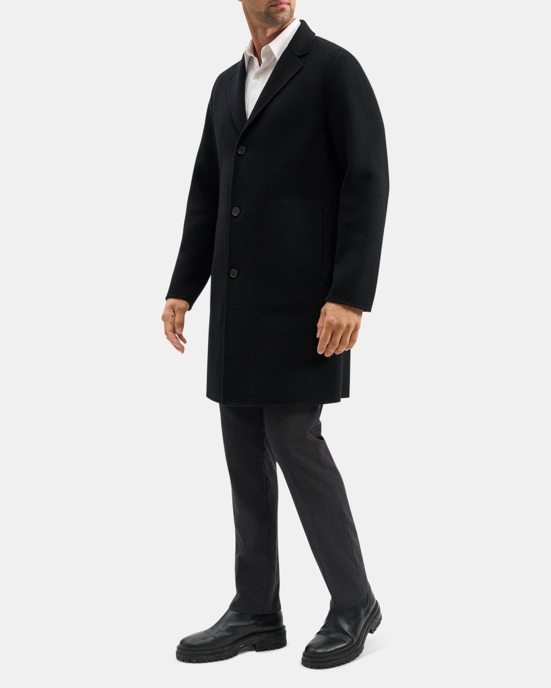 Tailored Coat in Double-Face Wool-Cashmere Product Image