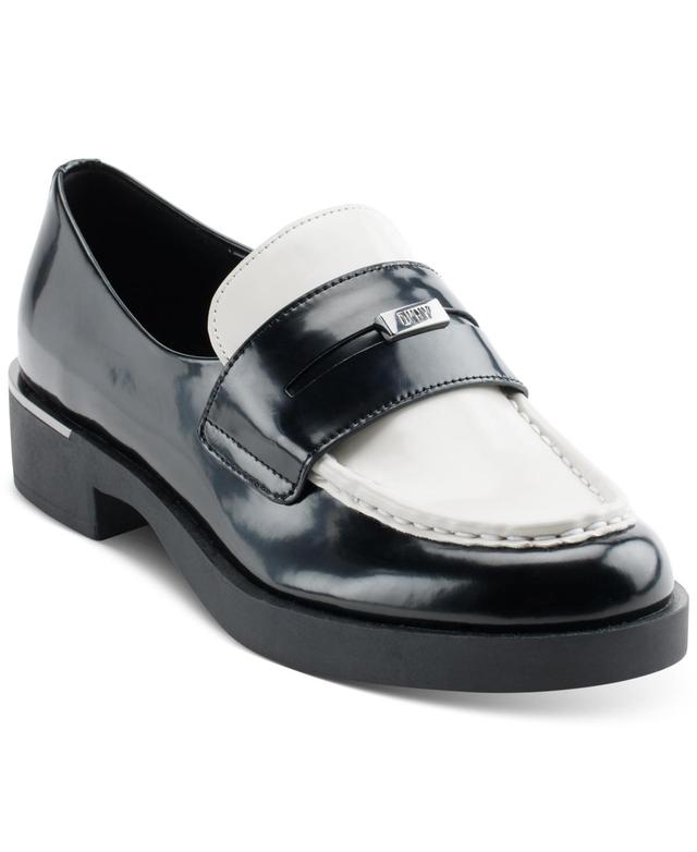 Dkny Womens Ivette Slip-On Penny Loafer Flats Product Image