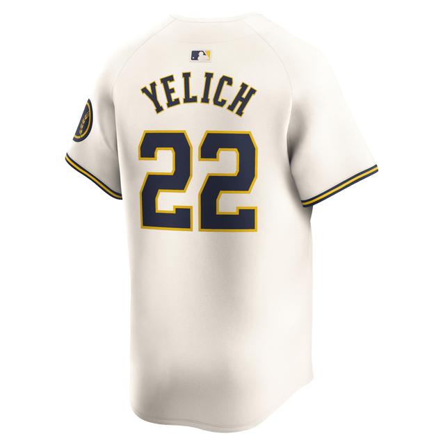 Christian Yelich Milwaukee Brewers Nike Men's Dri-FIT ADV MLB Limited Jersey Product Image