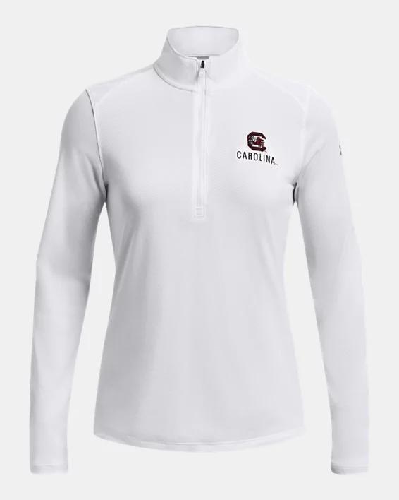 Women's UA Tech™ Mesh Collegiate ¼ Zip Product Image