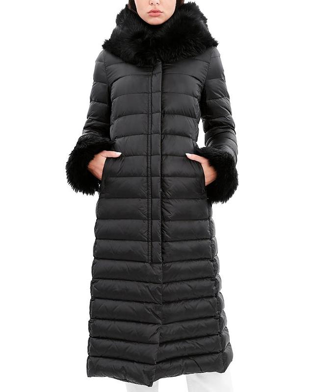 Dawn Levy Lexie Shearling Trim Puffer Coat Product Image