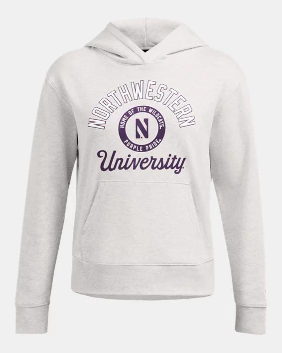 Womens UA Rival Fleece Collegiate Hoodie Product Image