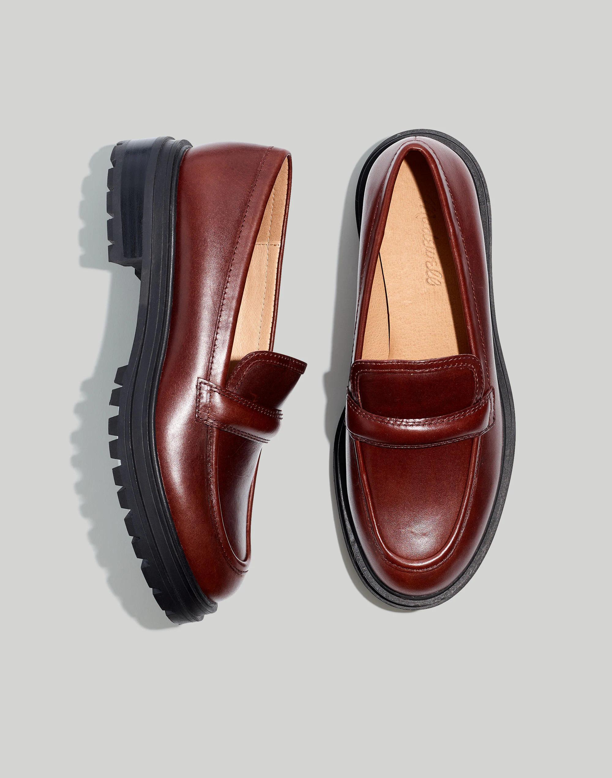 The Bradley Lugsole Loafer in Leather Product Image