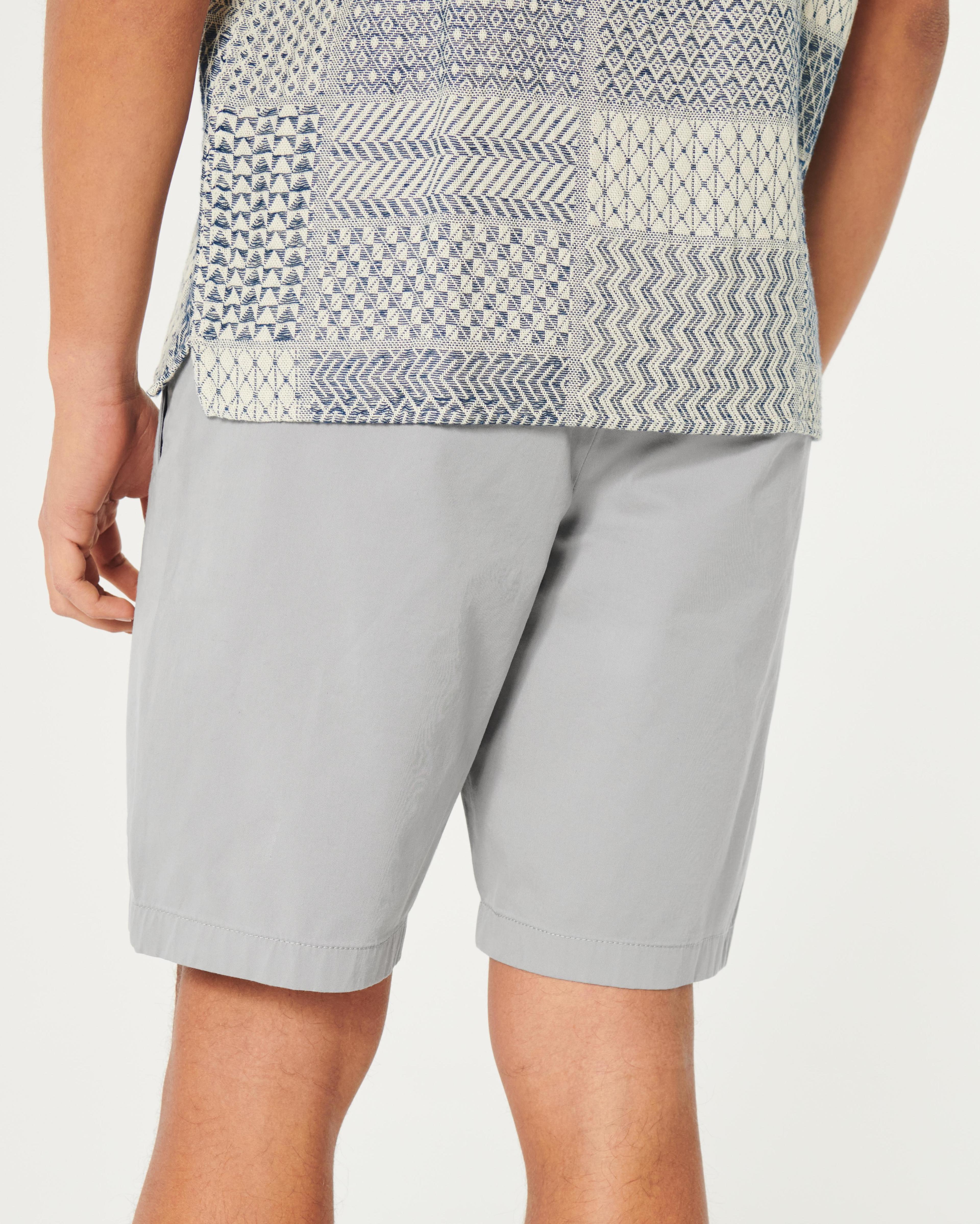 Twill Flat-Front Shorts 9" Product Image