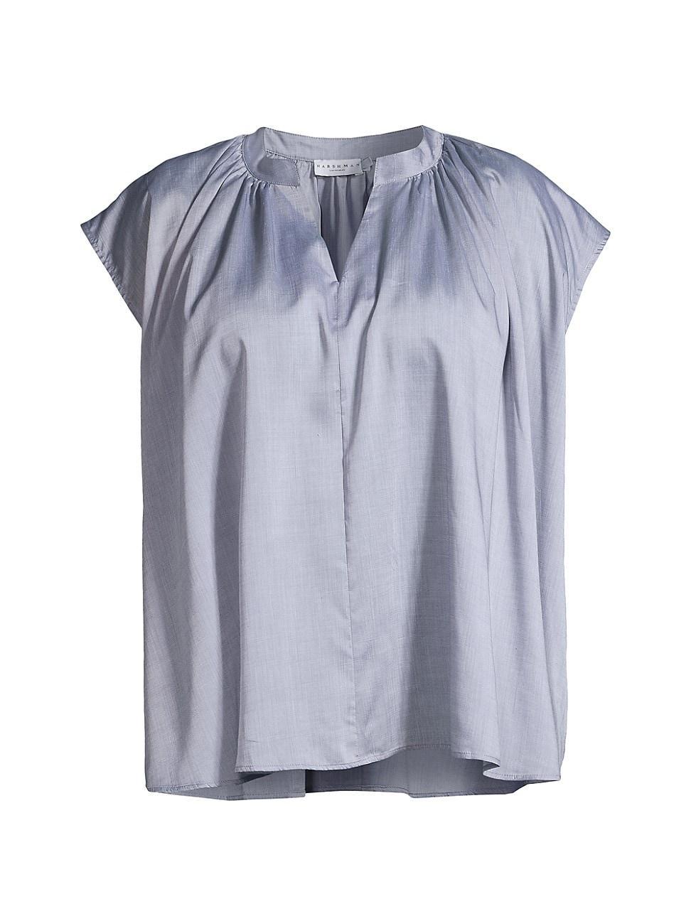 Womens Finch Short-Sleeve Blouse Product Image