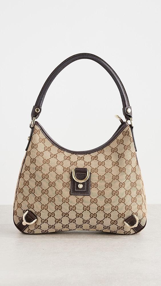 Shopbop Archive Gucci Abbey Hobo Shoulder Bag, GG Canvas | Shopbop Product Image