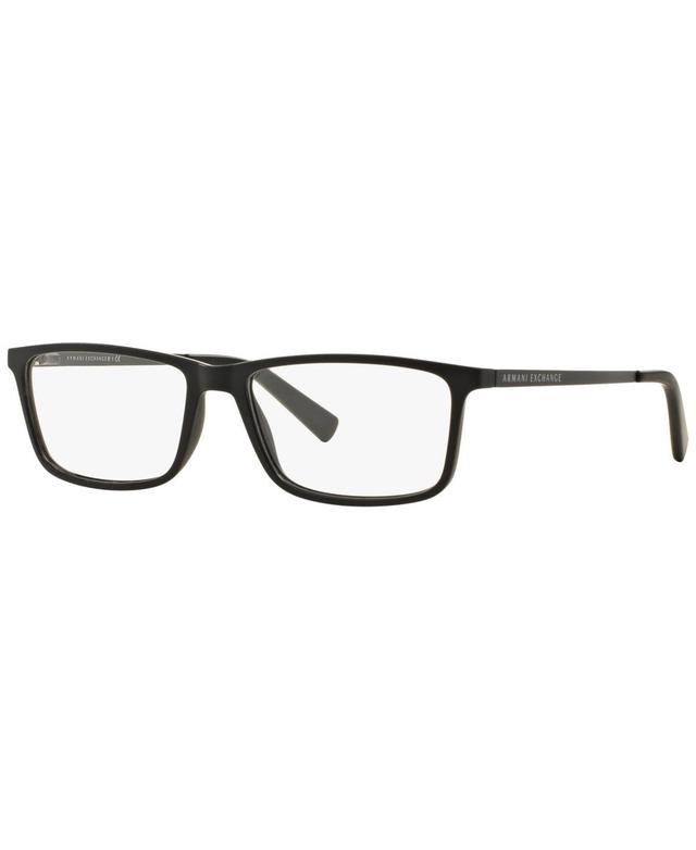 Armani Exchange AX3027 Men's Eyeglasses in Black Product Image