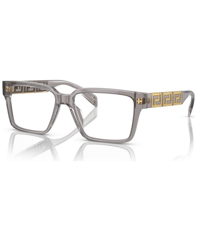 Versace Mens Rectangle Eyeglasses, VE3339U 55 - Havana Product Image