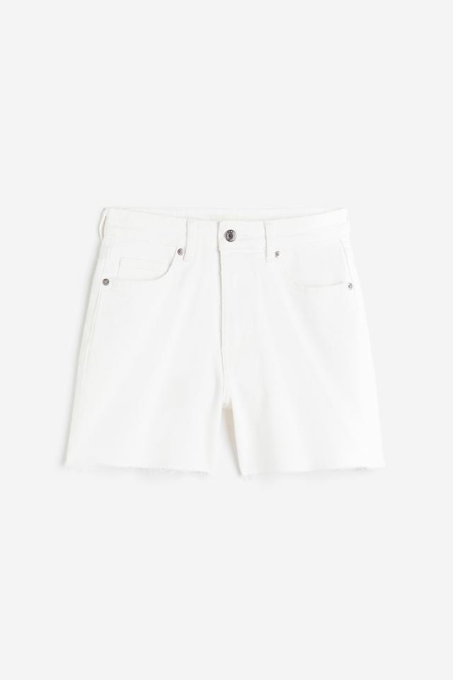 High Denim Shorts Product Image