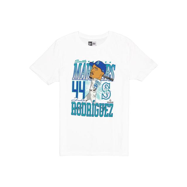 Seattle Mariners Julio Rodríguez Caricature T-Shirt Male Product Image