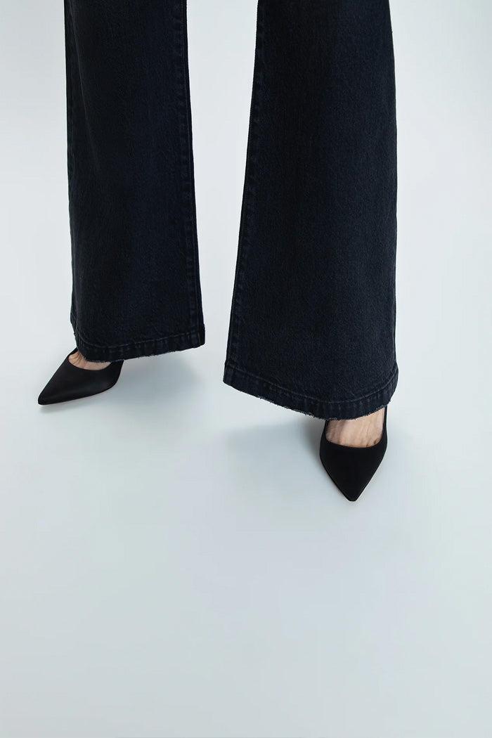 Aria Denim Jumpsuit Product Image