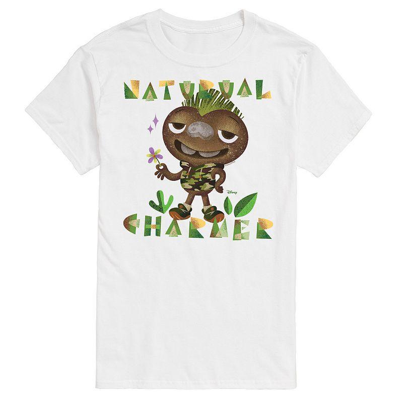 Disneys Elemental Big & Tall Natural Charmer Graphic Tee, Mens White Product Image