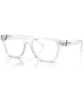 Arnette Mens Square Eyeglasses, AN7229 53 - Transparent Alpin Green Product Image