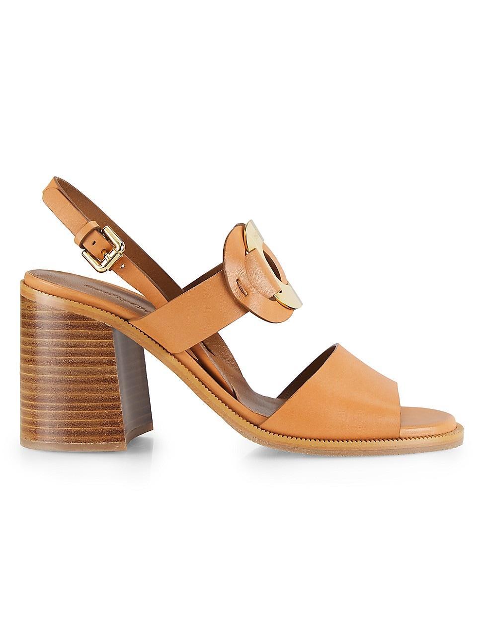 Womens Chany Leather Sandals Product Image