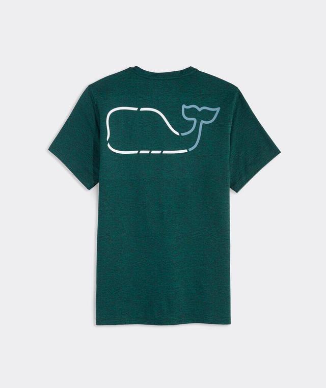 On-The-Go Whale Outline Short-Sleeve Harbor Performance Tee Product Image