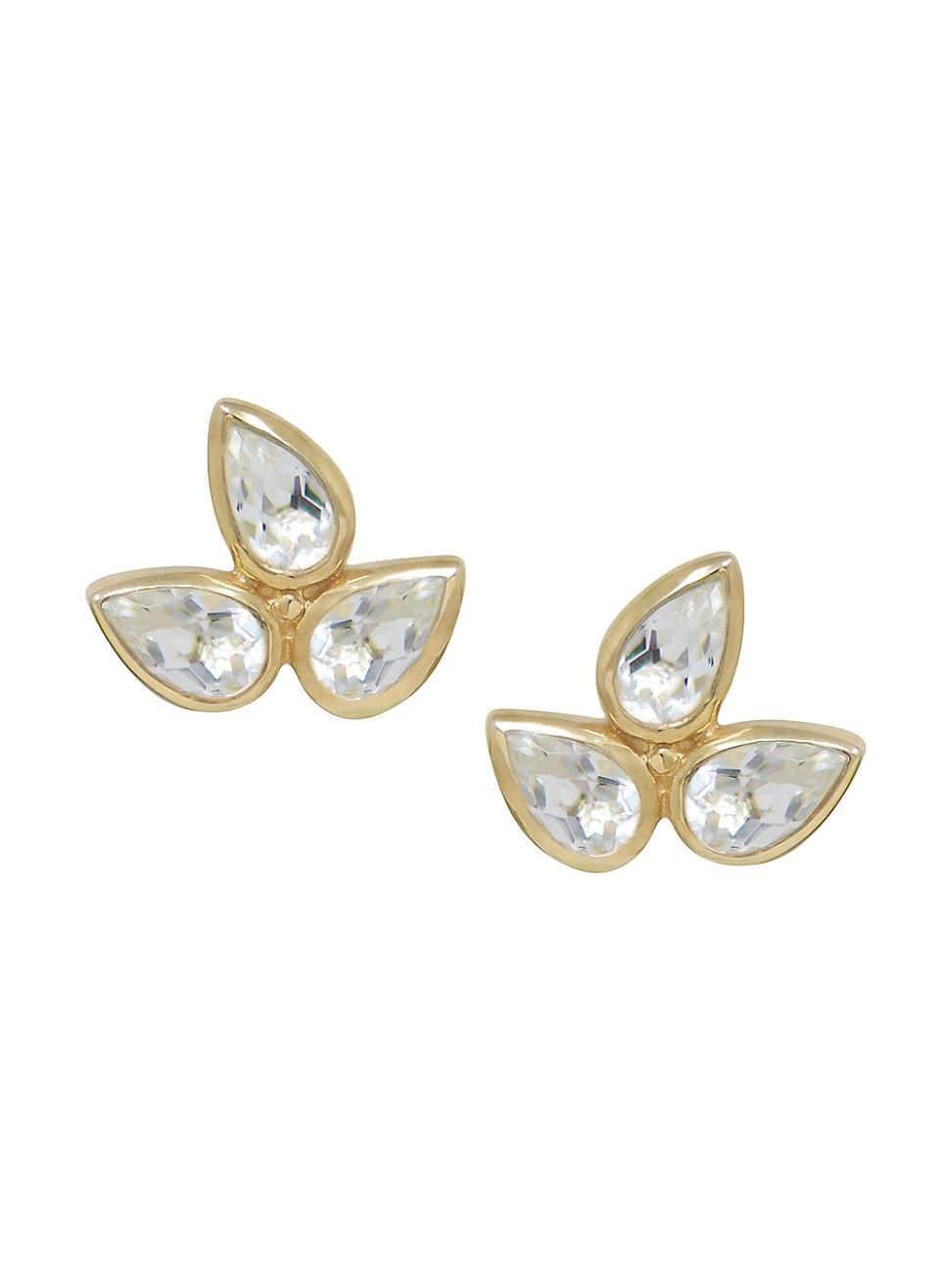 Anzie Bouquet Fleur de Lis Stud Earrings Product Image