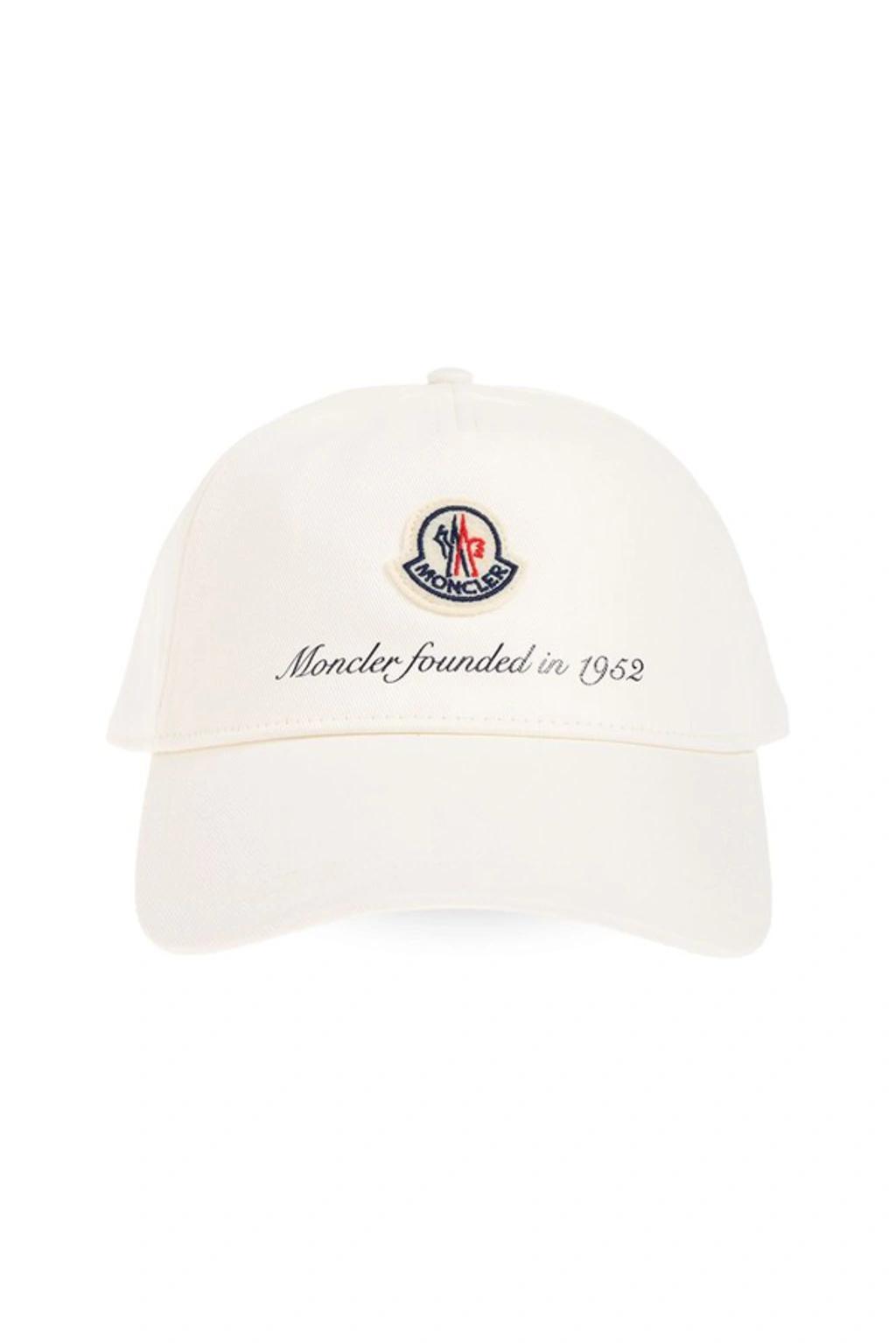 Logo Patch Baseball Cap In Beige Product Image