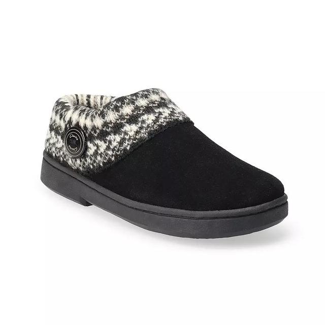 Clarks Suede Womens Sweater Clogs Product Image