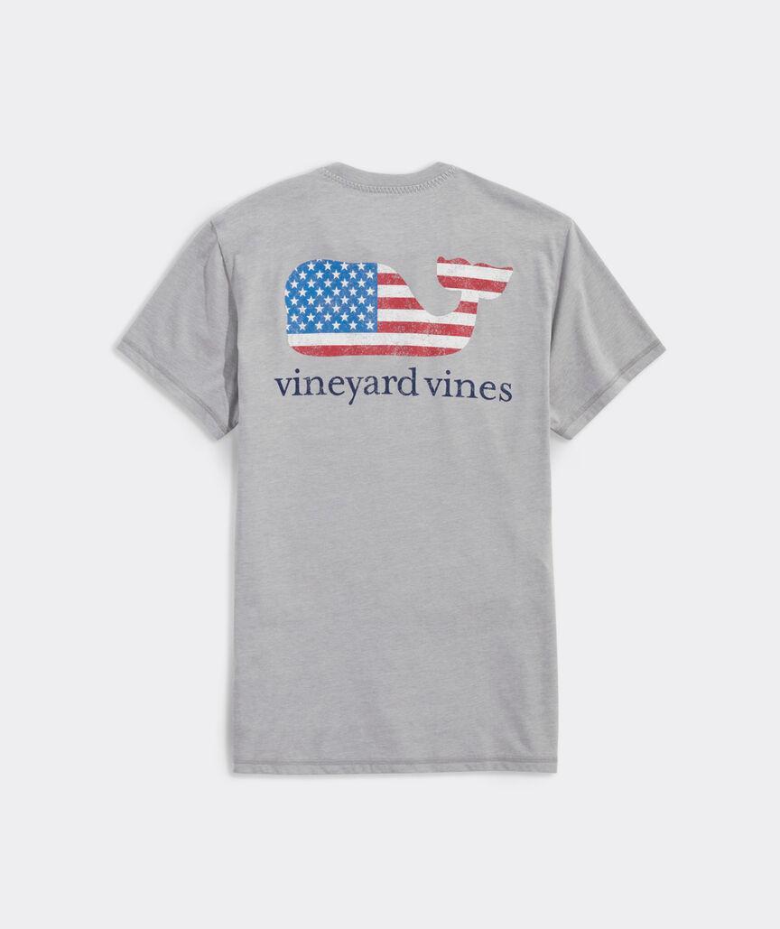 American Flag Whale Short-Sleeve Dunes Tee Product Image