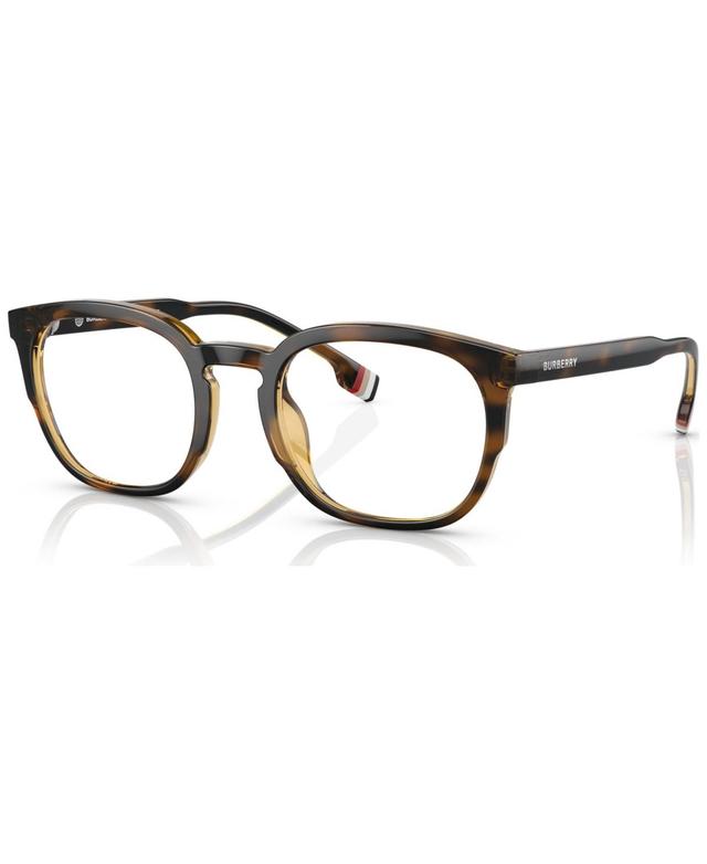 Burberry Mens Square Eyeglasses, BE2370U53-o - Black Product Image