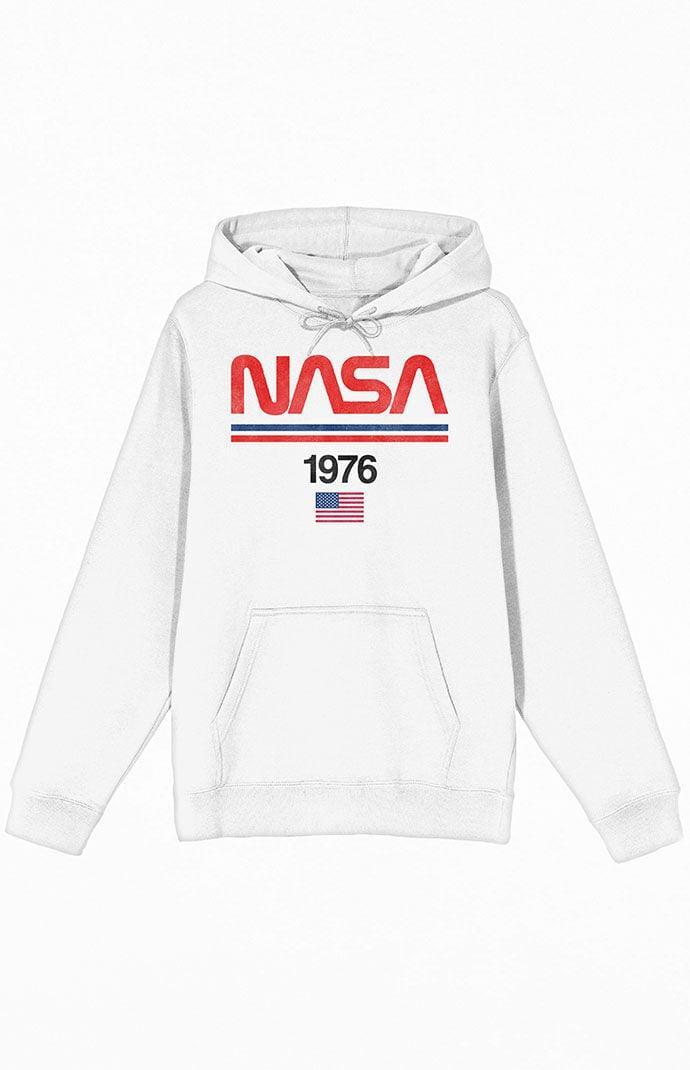 Men's NASA 1976 Flag Hoodie Product Image