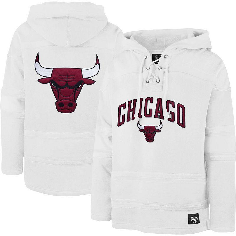 Mens 47 Chicago Bulls 2022/23 Pregame MVP Lacer Pullover Hoodie - City Edition Product Image