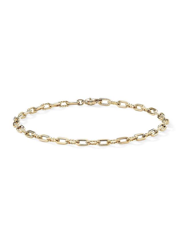 Womens DY Madison Chain Bracelet in 18K Yellow Gold Product Image