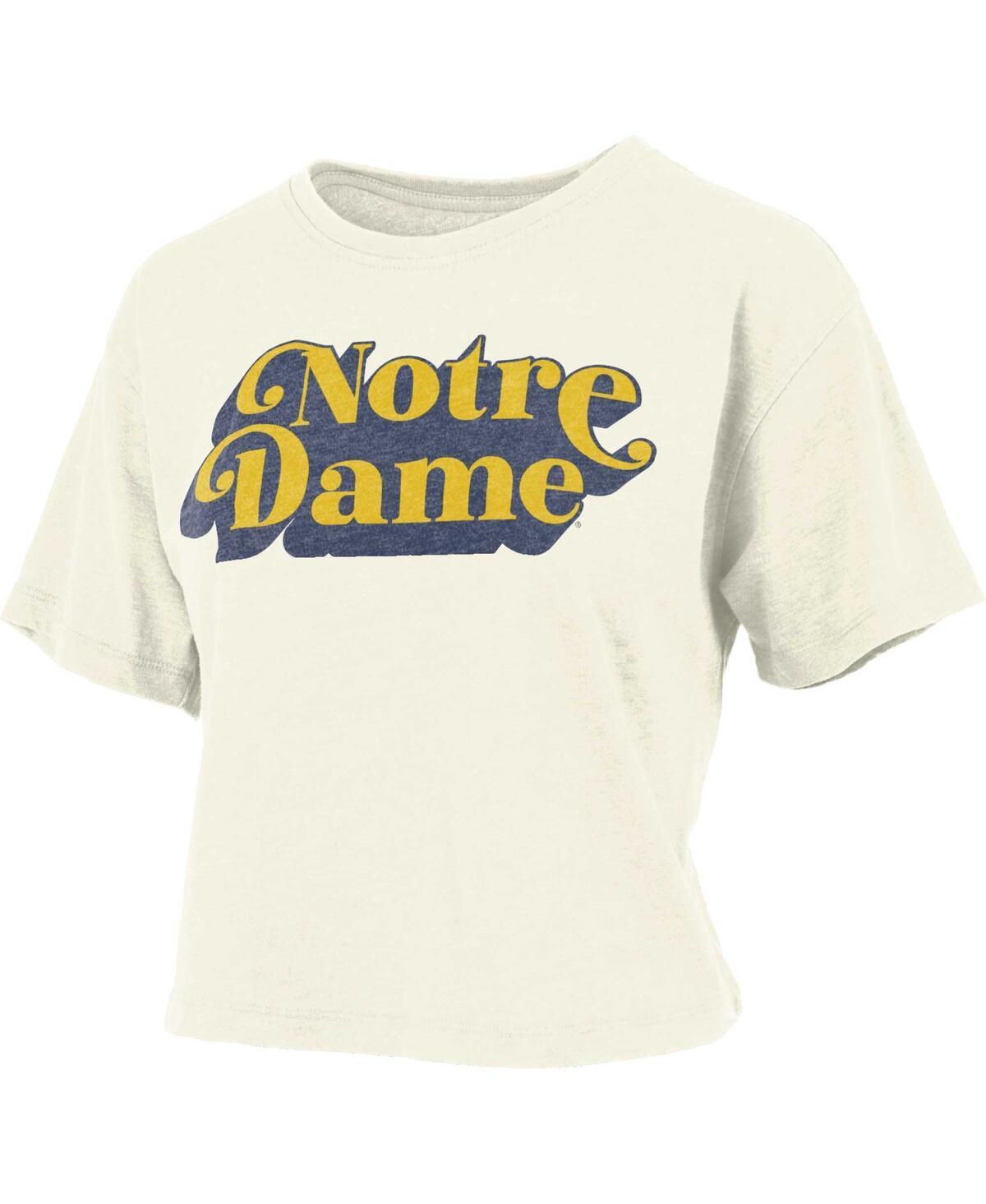 Womens Pressbox Notre Dame Fighting Irish Vintage Easy T-Shirt Product Image