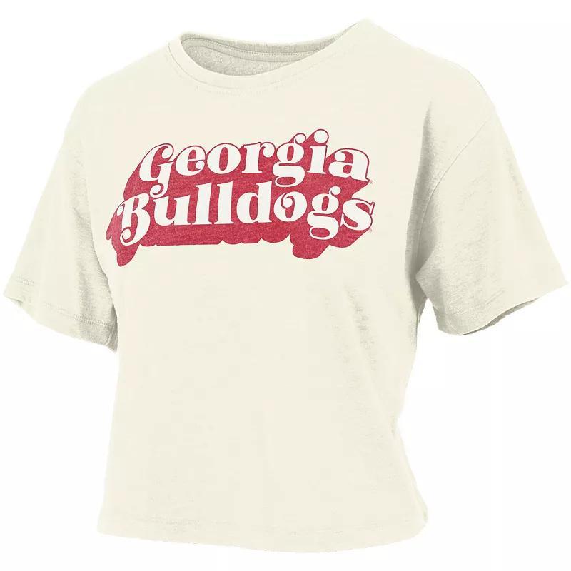 Womens Pressbox Georgia Bulldogs Vintage Easy T-Shirt Product Image