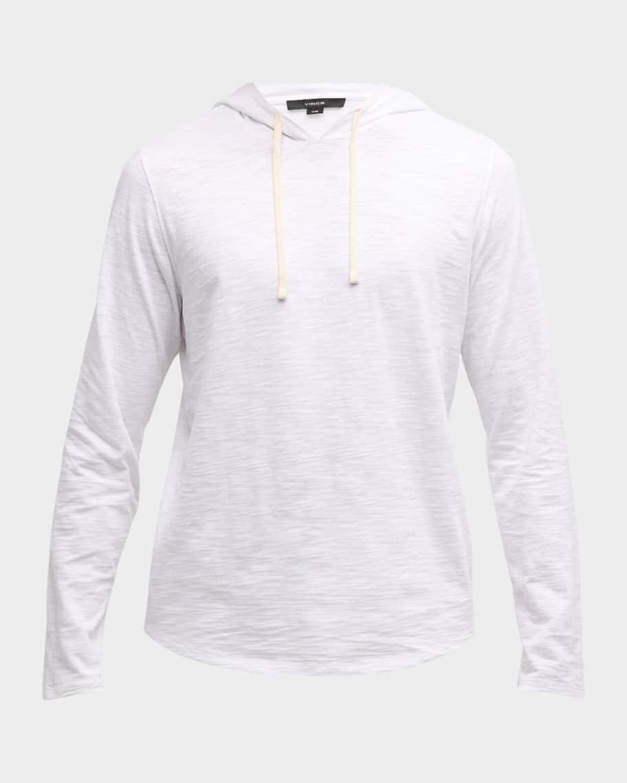 Men's Solid Slub Popover Hoodie Product Image