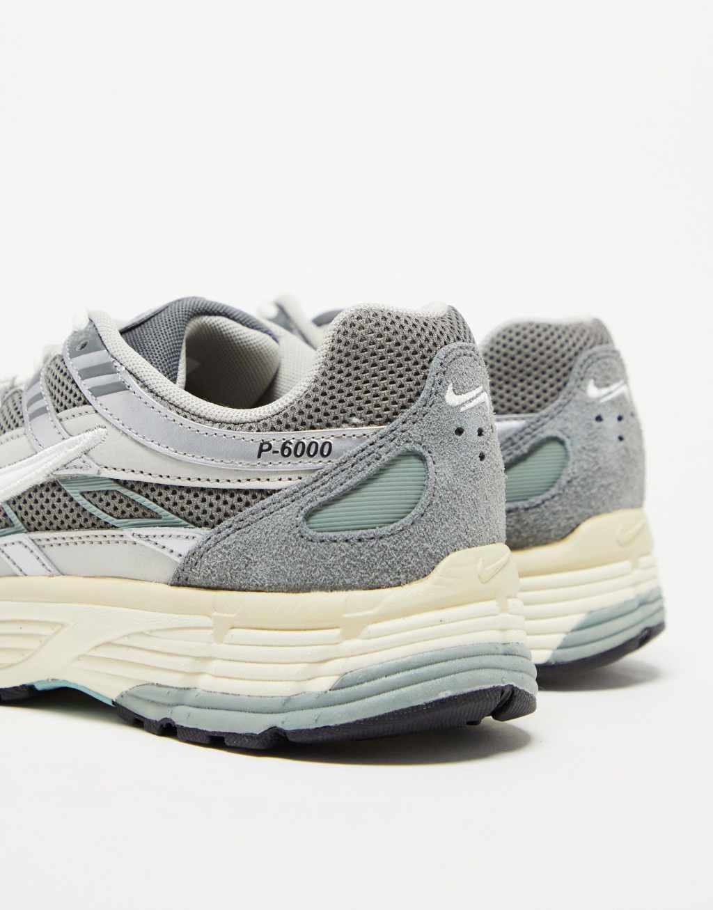 Nike P-6000 sneakers in gray and white Product Image