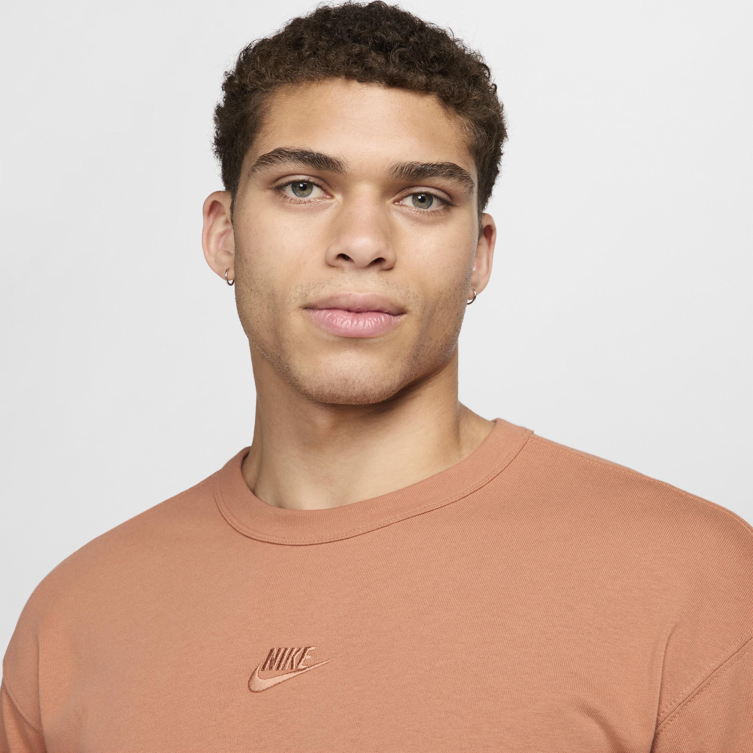 Nike Mens Nike Premium Essentials T-Shirt - Mens Amber Brown Product Image