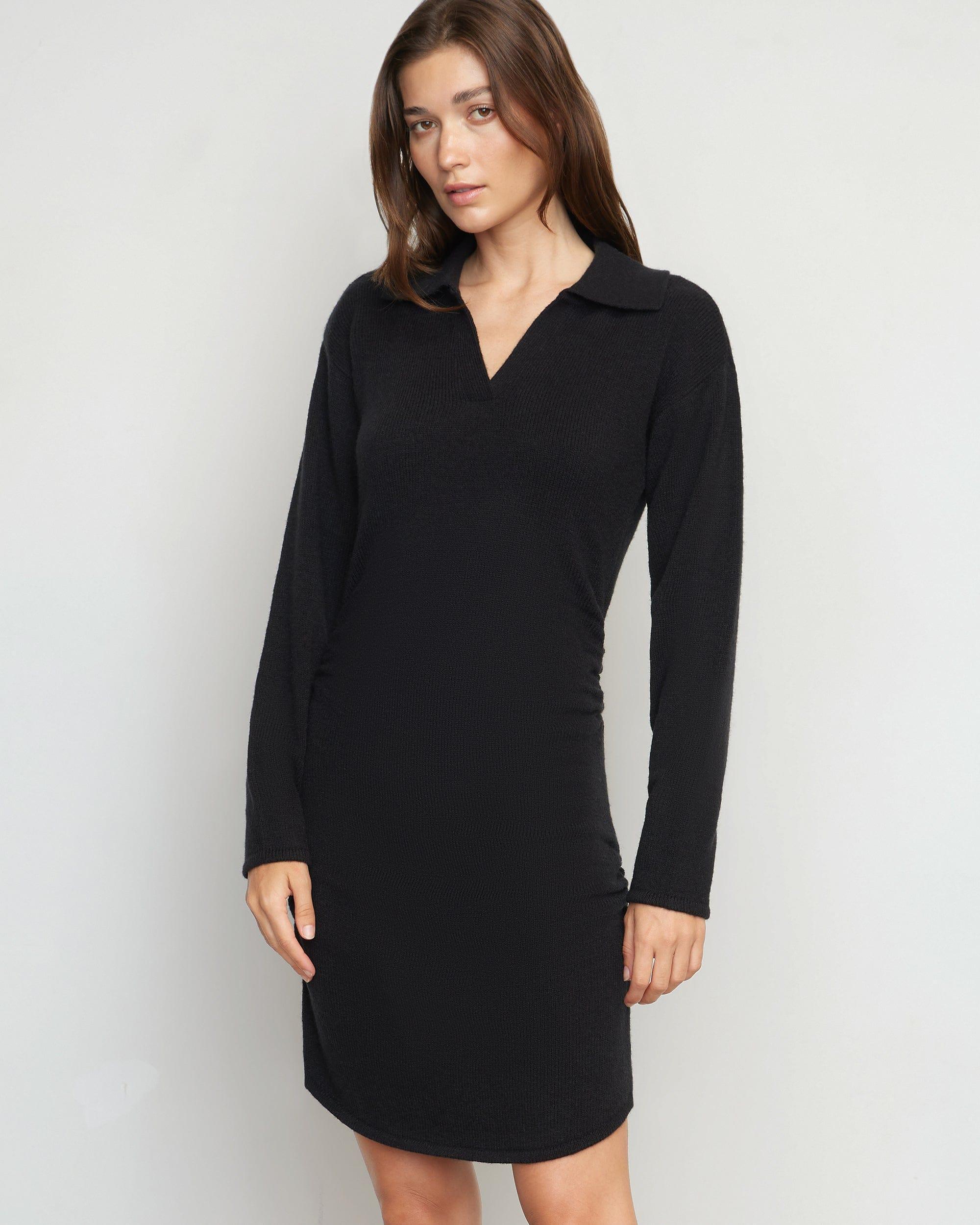 Landon Collared Sweater Dress Product Image