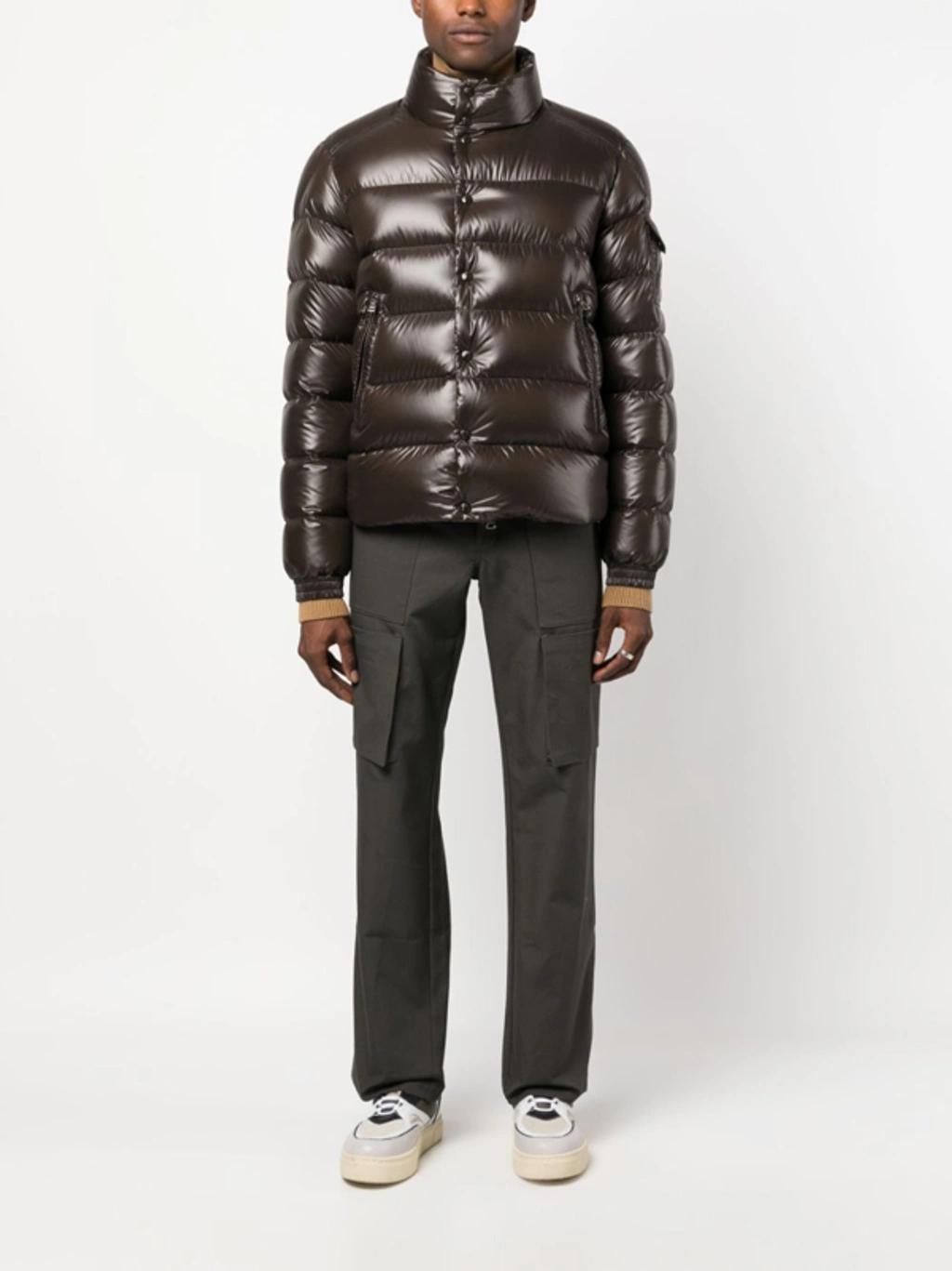 MONCLER Lule Padded Jacket In Brown Product Image