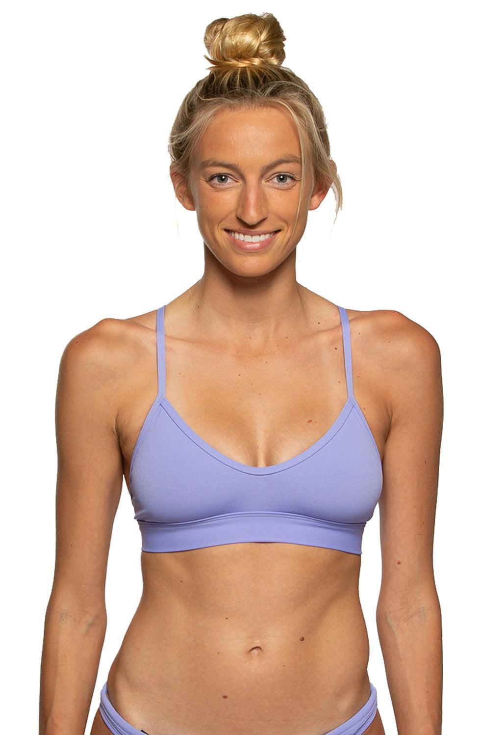 Mara Bikini Top - Lavender Female Product Image