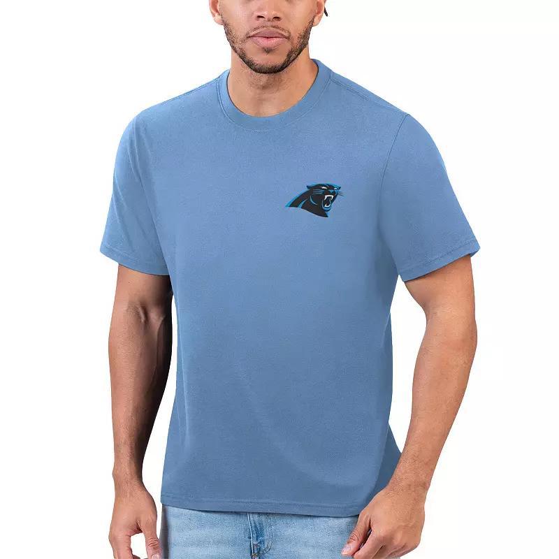 Mens Margaritaville Carolina Panthers T-Shirt Product Image