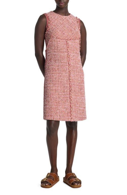 St. John Collection Sleeveless Tweed Sheath Dress Product Image